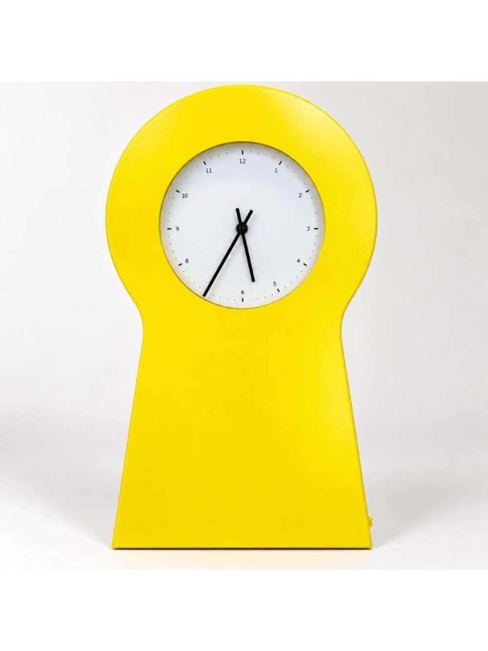 Vintage IKEA PS 1995 Yellow Keyhole Clock Storage Cabinet Thomas Eriksson